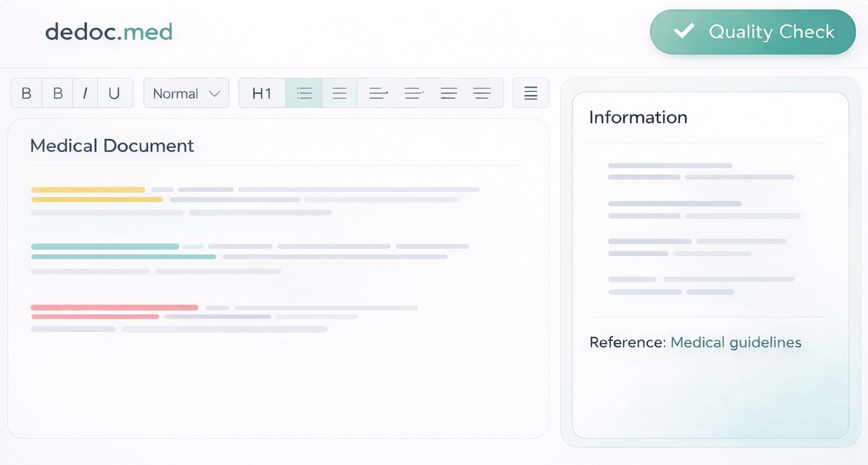 Abstrakte Darstellung des Dedoc-Prototyps